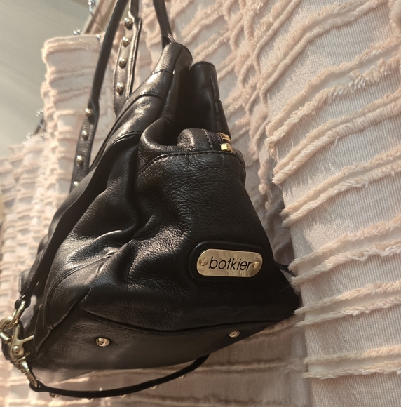 Botkier Black Leather Purse with Gold Hardware - Picture 7 of 7